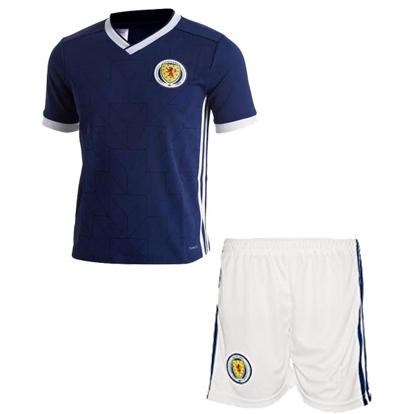 Camiseta Escocia 1ª Niño 2018 Azul